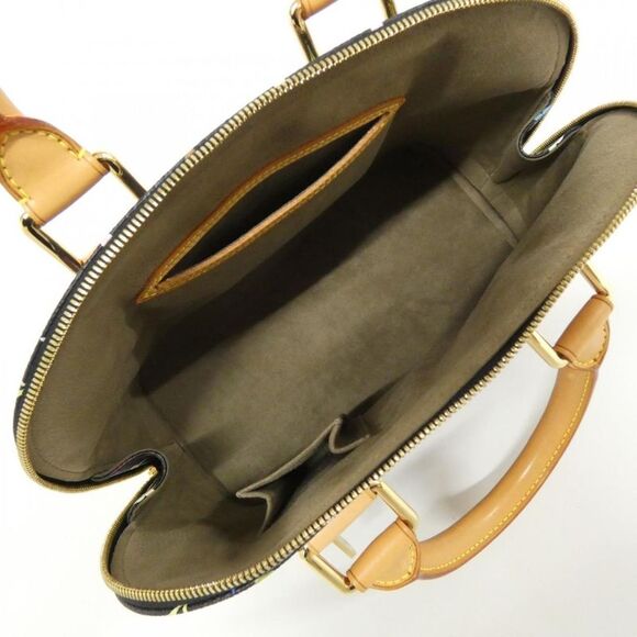 Louis Vuitton Coated Canvas Black Handbags - Picture 9 of 10